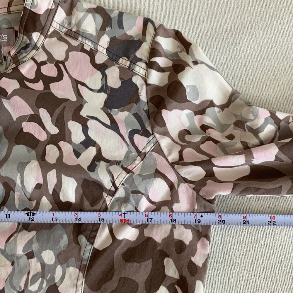 Chicos Lightweight Jacket Size 1 - image 5